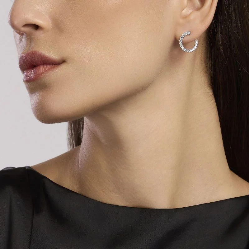 Orecchini Mabina FUTURISTA in argento con zirconi