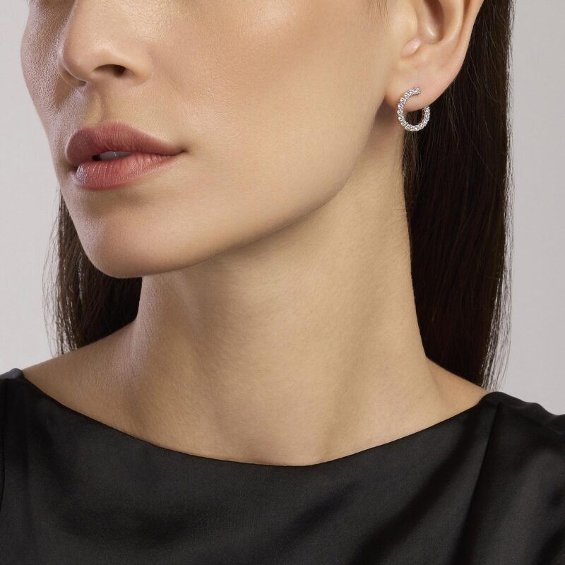 Orecchini in argento FUTURISTA