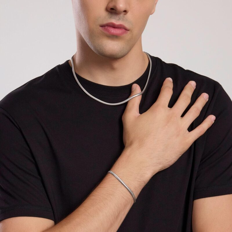 Collana uomo con catena snakeDAILY